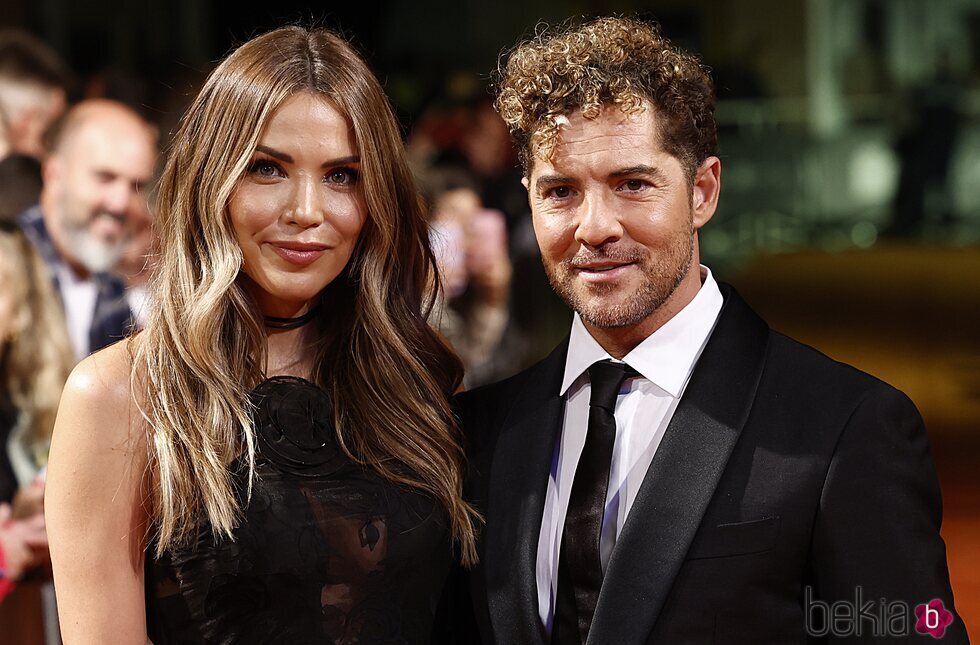 Rosanna Zanetti y David Bisbal en el FesTVal 2023