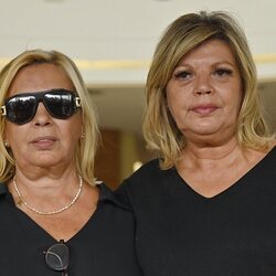 Terelu Campos y Carmen Borrego pronuncian sus primeras palabras tras la muerte de su madre