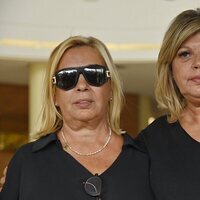 Terelu Campos y Carmen Borrego pronuncian sus primeras palabras tras la muerte de su madre