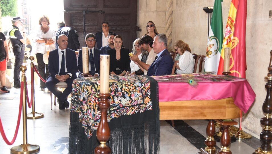 Capilla ardiente de María Jiménez