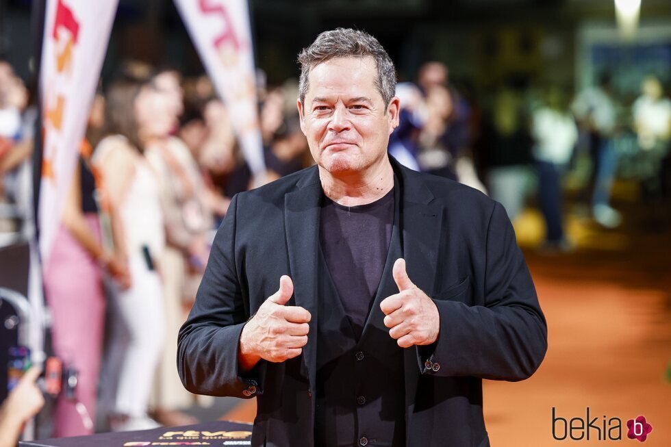 Jorge Sanz en la presentación de 'MasterChef Celebrity 8' en el FesTVal 2023