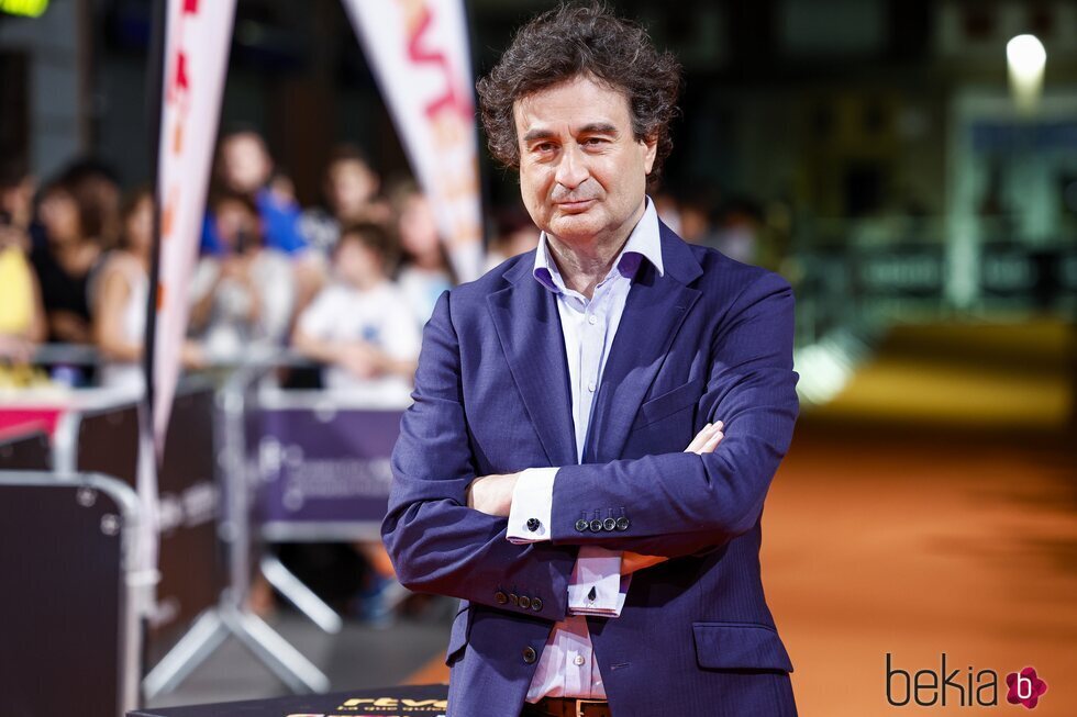 Pepe Rodríguez en la presentación de 'MasterChef Celebrity 8' en el FesTVal 2023