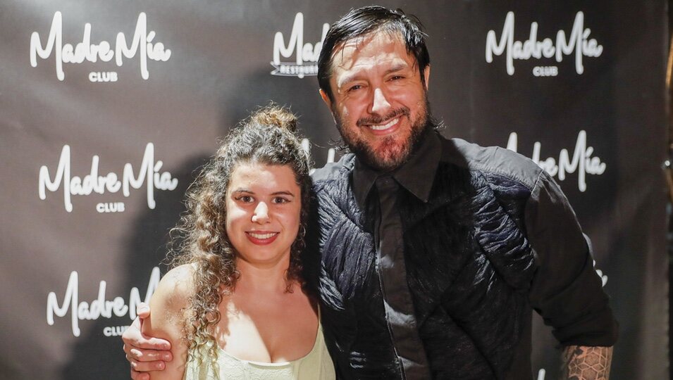 Rafael Amargo con Carla Vigo en el estreno de 'Insurrecto' en Madrid