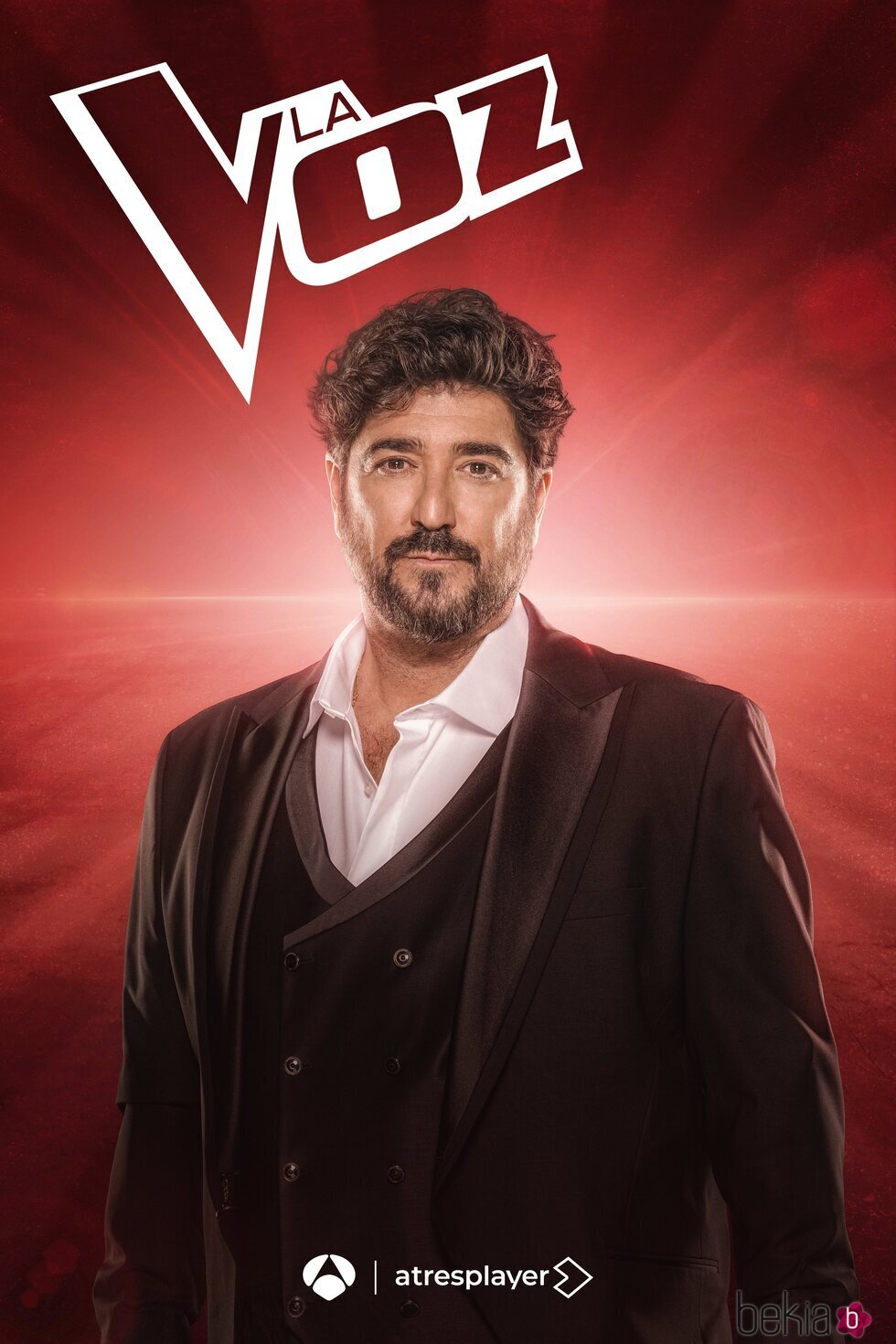 Póster promocional de Antonio Orozco para la quinta edición de 'La Voz' en Antena 3