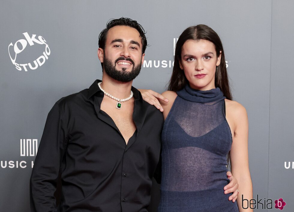 Amaia Romero y su novio en la inauguración del nuevo Umusic Hotel en Madrid