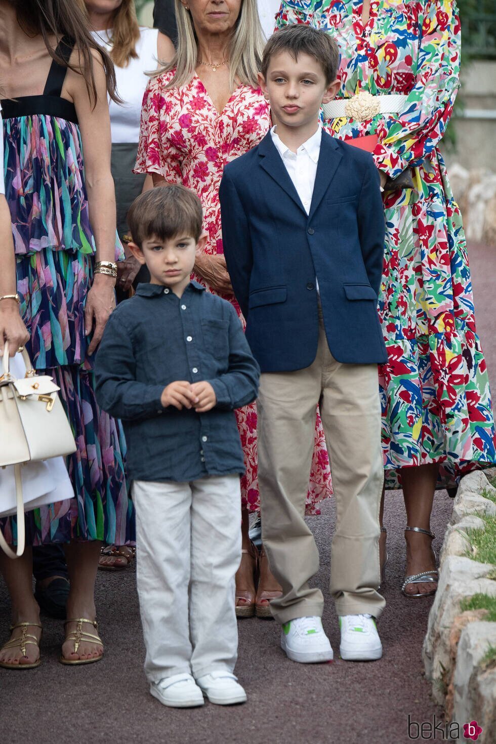 Raphaël Elmaleh y Balthazar Rassam en el Picnic de Mónaco 2023