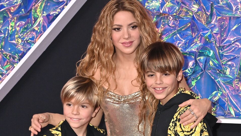 Shakira en los MTV Video Music 2023 con sus hijos