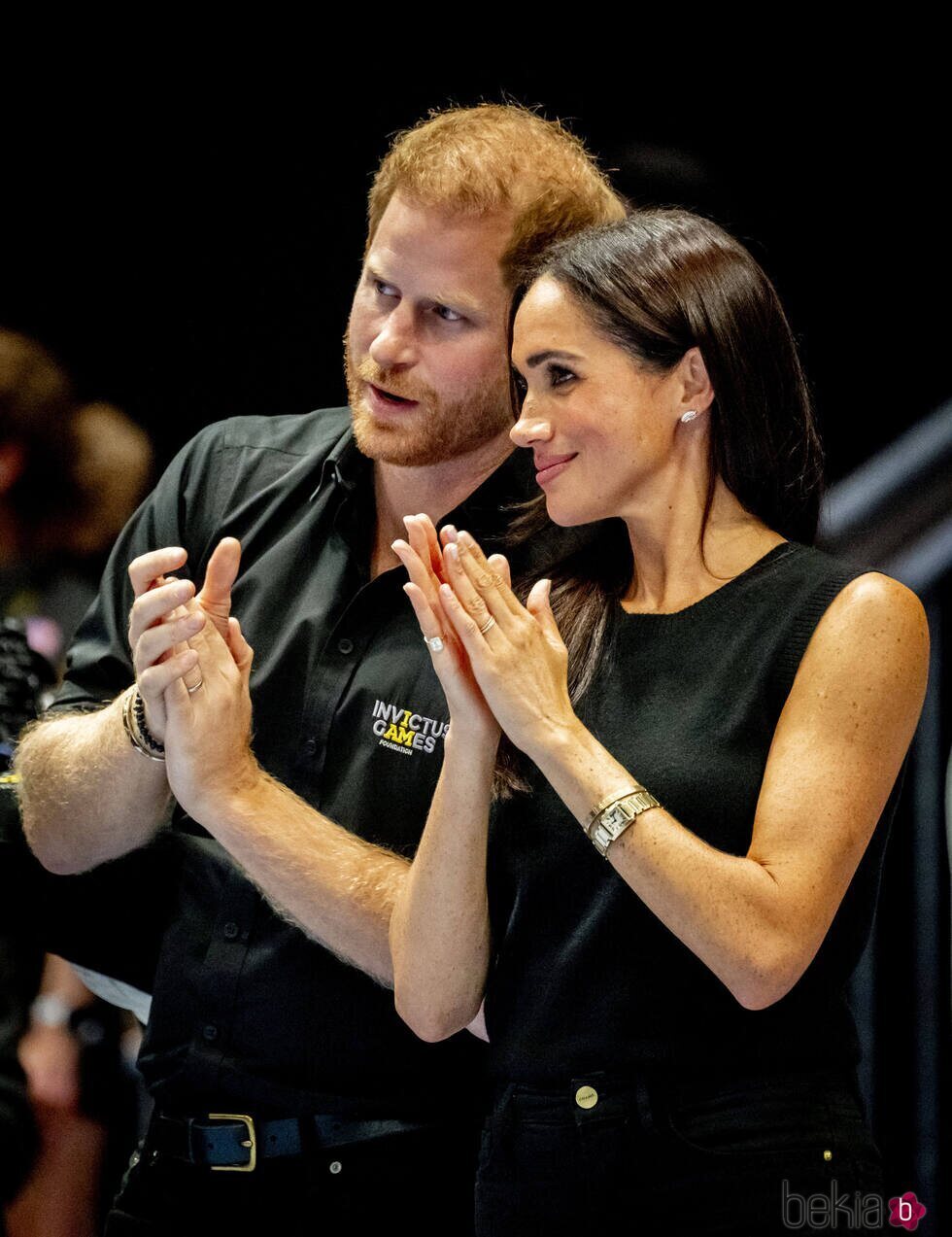 El Príncipe Harry y Meghan Markle, muy unidos en los Juegos Invictus en Alemania