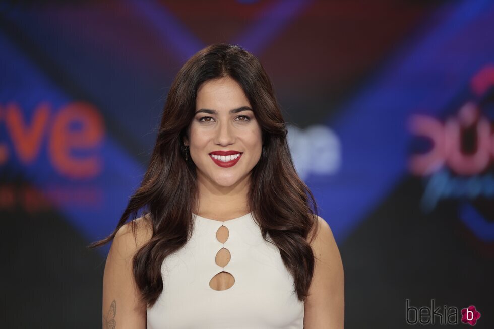 Julia Medina en la presentación de 'Dúos increíbles 2'