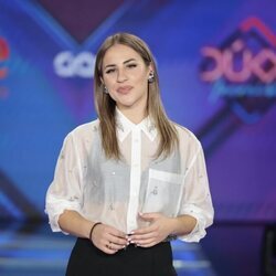 Lucía Gil en la presentación de 'Dúos increíbles 2'