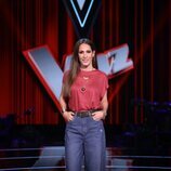 Malú en la presentación de la quinta edición de 'La Voz'