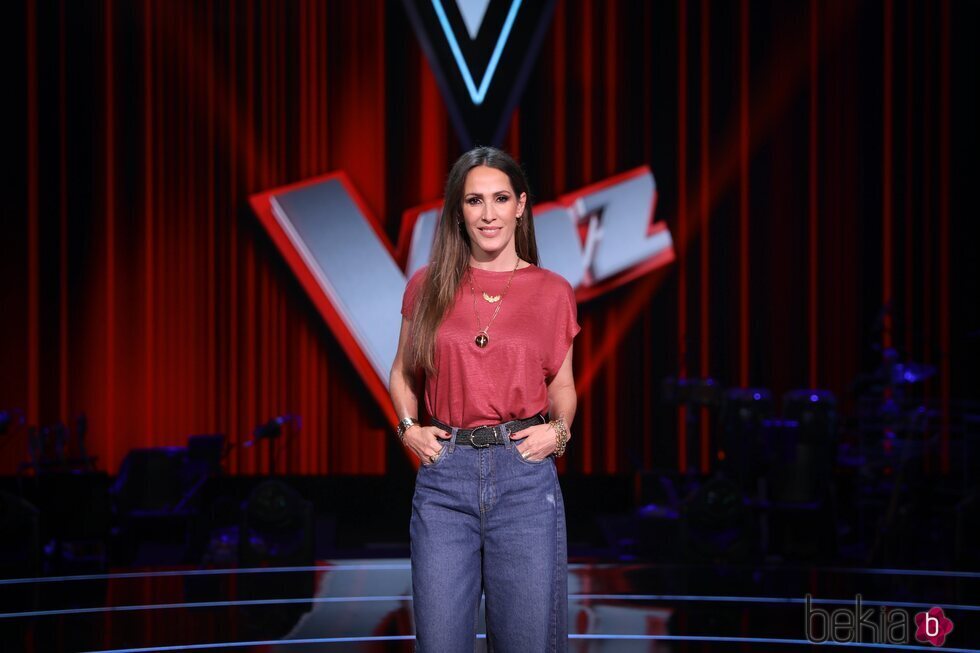 Malú en la presentación de la quinta edición de 'La Voz'