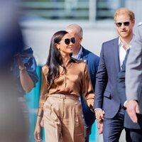 El Príncipe Harry y Meghan Markle, felices y de la mano en los Juegos Invictus