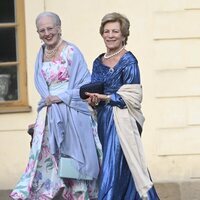 Margarita de Dinamarca y Ana María de Grecia en la ópera por el Jubileo de Carlos Gustavo de Suecia