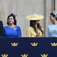 Sofia de Suecia y Magdalena de Suecia, muy cómplices en el Jubileo de Carlos Gustavo de Suecia