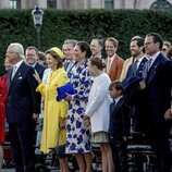 La Familia Real Sueca en el concierto por el Jubileo de Carlos Gustavo de Suecia