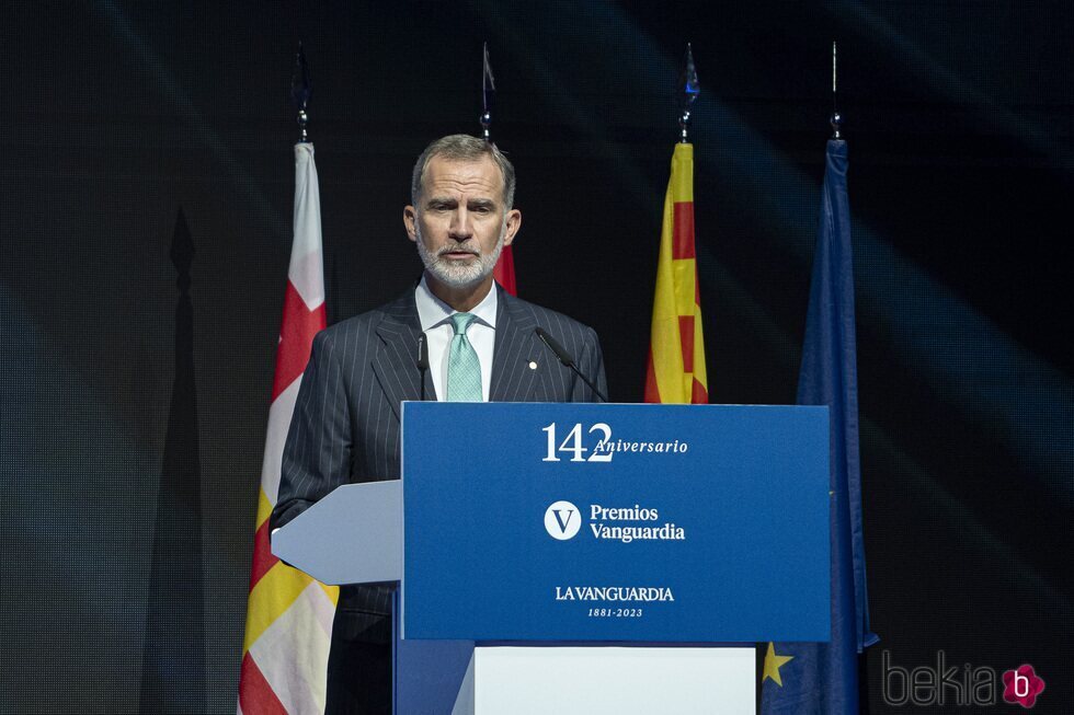 El Rey Felipe VI en su discurso en los Premios La Vanguardia