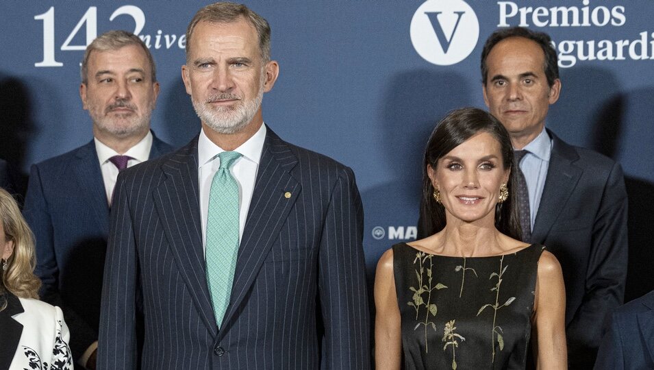 Los Reyes Felipe y Letizia en los Premios La Vanguardia