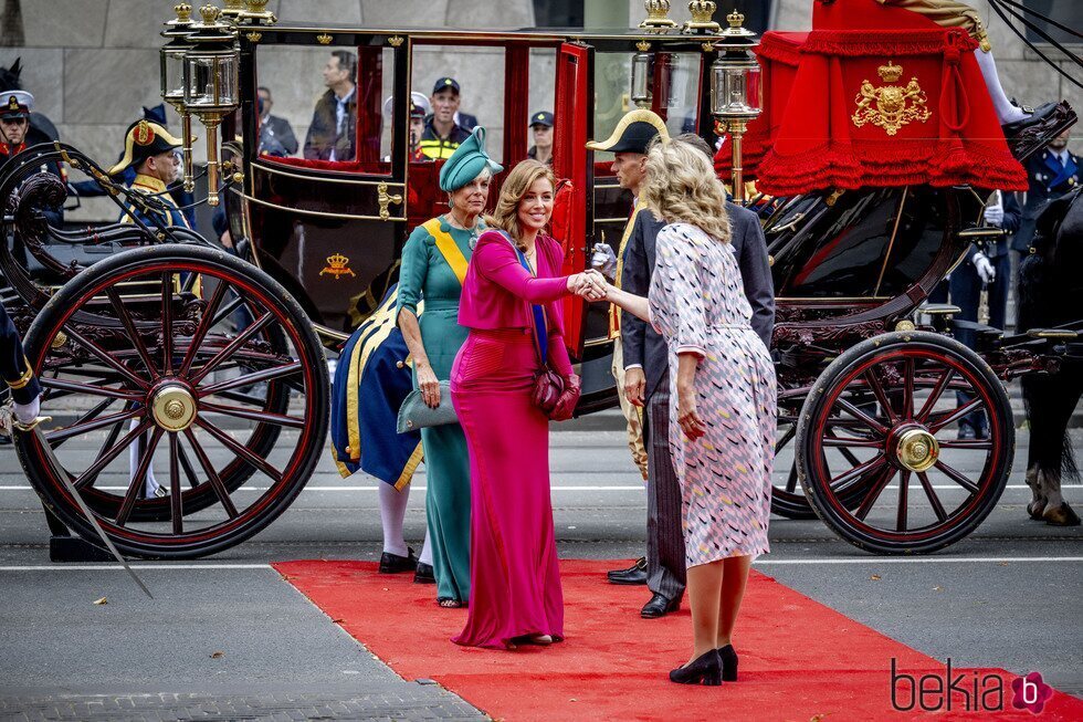 Alexia de Holanda en su debut en el Prinsjesdag 2023