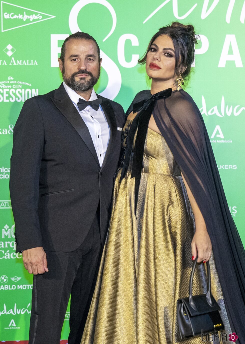 Marisa Jara y Miguel Almansa en los Premios Escaparate 2023