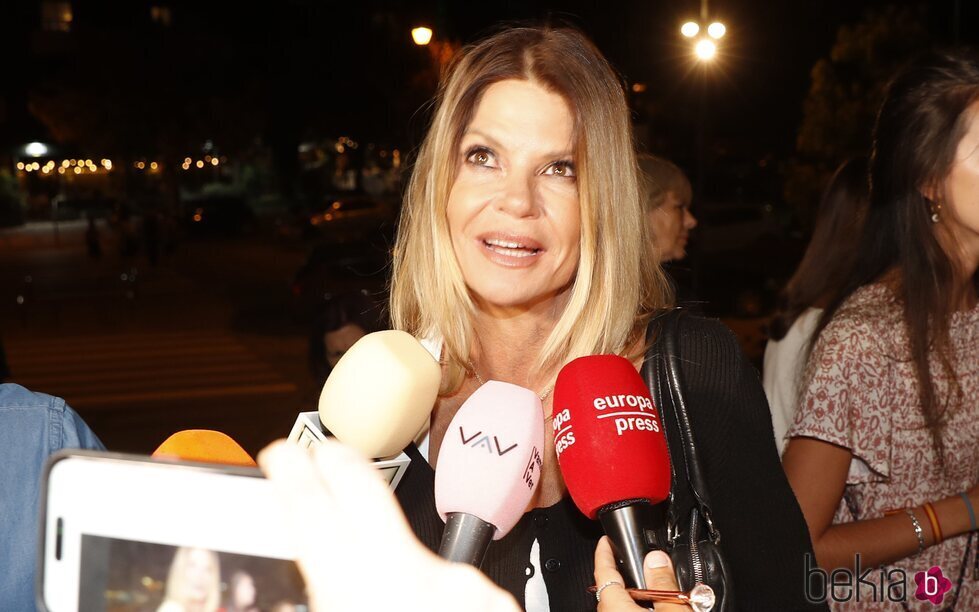 Makoke en el funeral de María Teresa Campos en Madrid