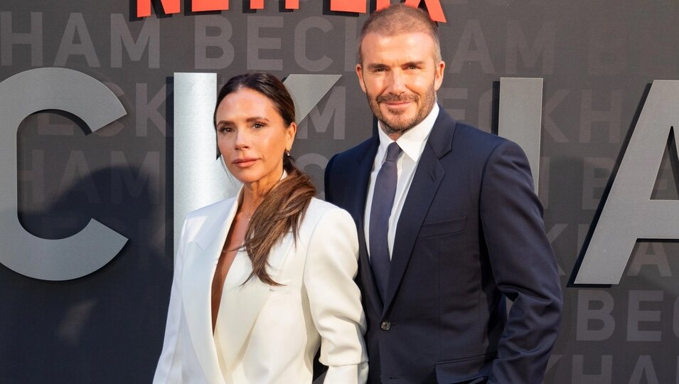 David Beckham y Victoria Beckham en la premiere de su docuserie 'Beckham'