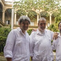 Carmen Mola en el Palacio de los Capitanes Generales de La Habana