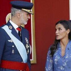 Los Reyes Felipe Vi y Letizia en el Día de la Hispanidad 2023