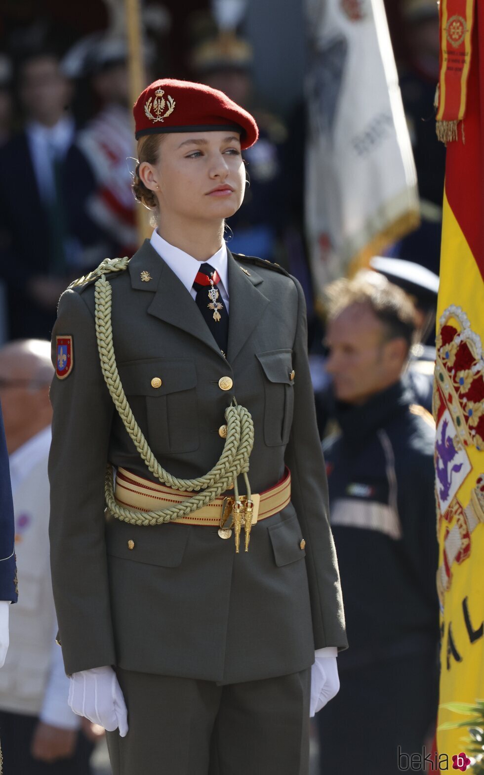 La Princesa Leonor en el Día de la Hispanidad 2023