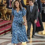 Teresa Urquijo y José Luis Martínez -Almeida en la recepción en el Palacio Real por el Día de la Hispanidad 2023