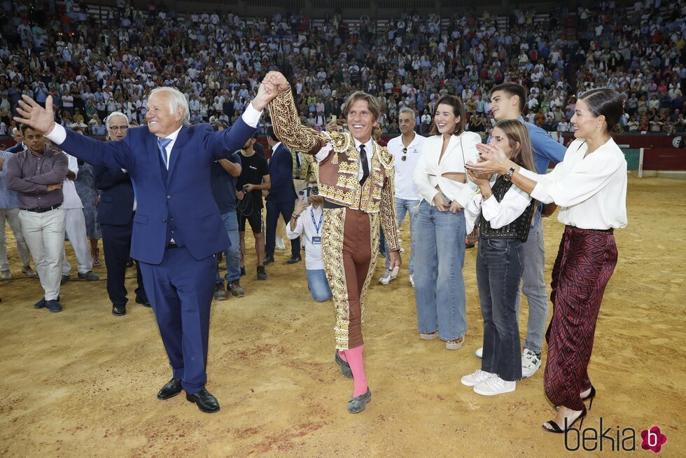 Manuel Díaz 'El Cordobés' se despide de los ruedos con toda su familia