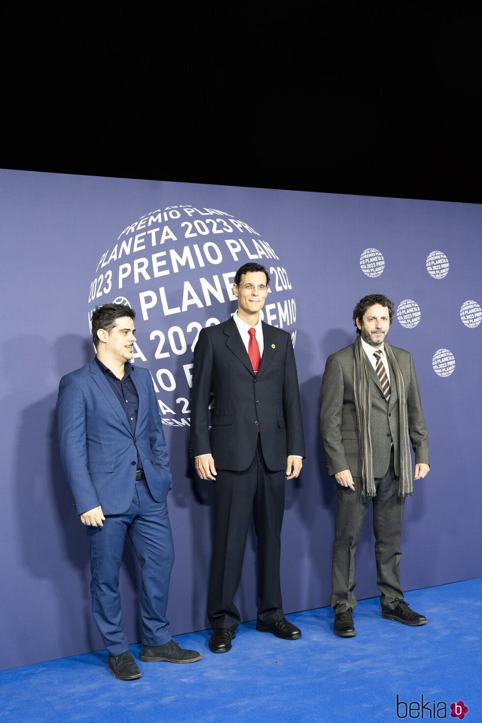 Marcos Chicot y Manuel Ríos San Martín en el Premio Planeta 2023