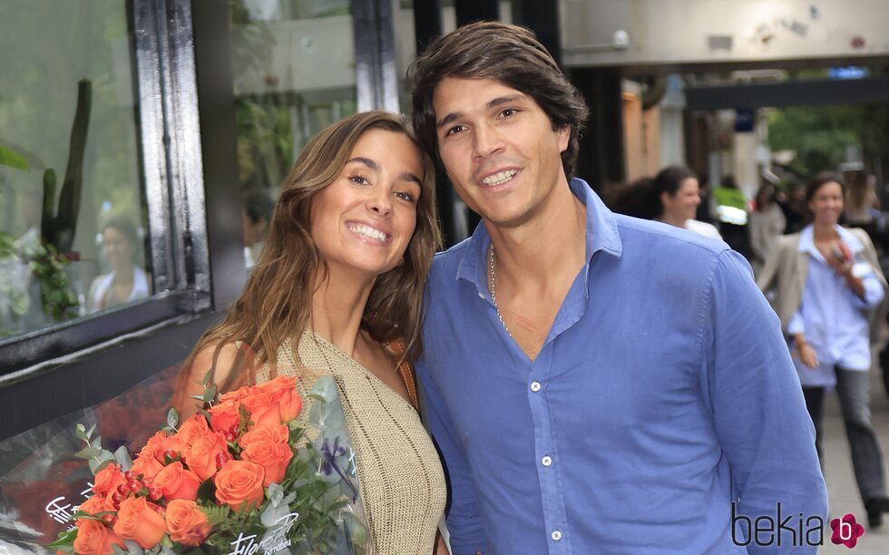 María Pombo y Pablo Castellano celebrando el cumpleaños de la influencer