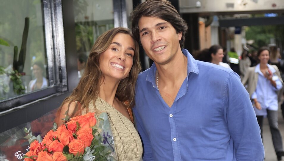 María Pombo y Pablo Castellano celebrando el cumpleaños de la influencer