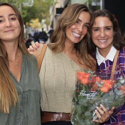 Lucía, María y Marta Pombo de celebración