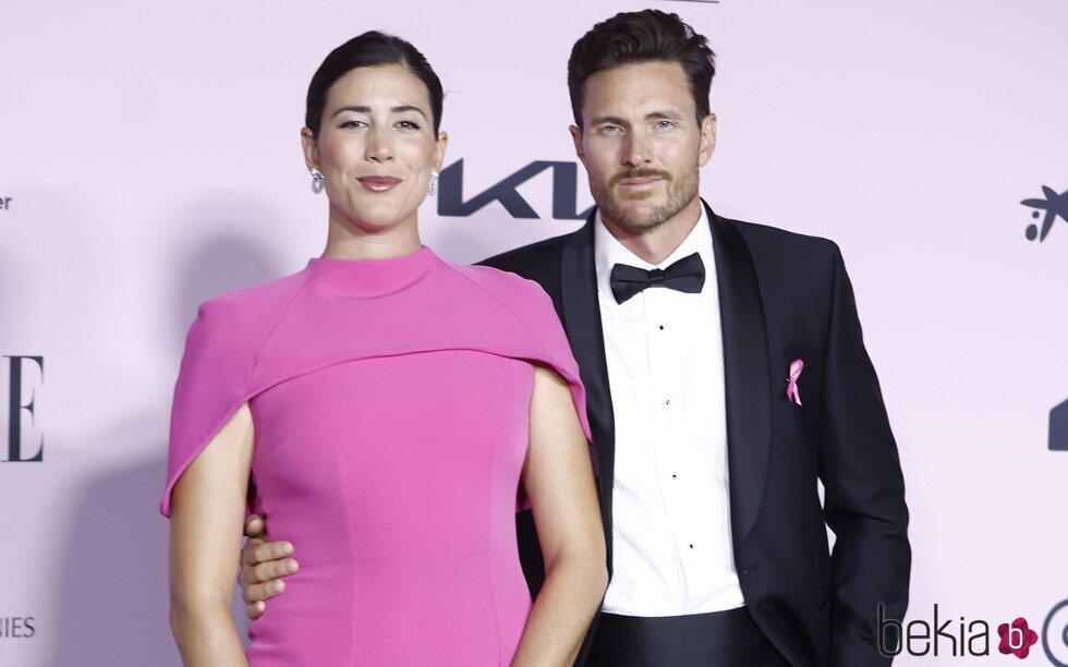 Garbiñe Muguruza y Arthur Borges en la gala solidaria contra el Cáncer de Mama organizada por Elle