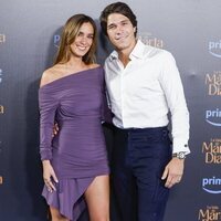 María Pombo y Pablo Castellano en el estreno del documental 'La vida de Marta Díaz'