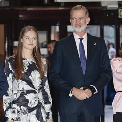 El Rey Felipe VI y la Princesa Leonor en el Concierto de los Premios Princesa de Asturias 2023