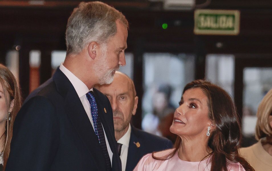 Los Reyes Felipe y Letizia en el Concierto de los Premios Princesa de Asturias 2023