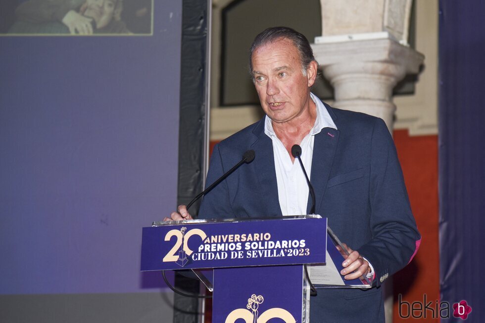 Bertín Osborne en el 20 aniversario de los Premios Solidarios en Sevilla