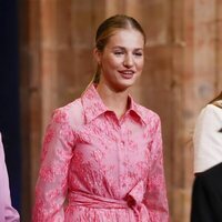 La Princesa Leonor en la audiencia previa a los Premios Princesa de Asturias 2023