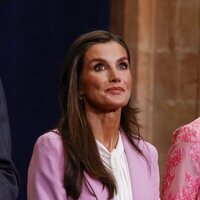 La Reina Letizia en la audiencia previa a los Premios Princesa de Asturias 2023