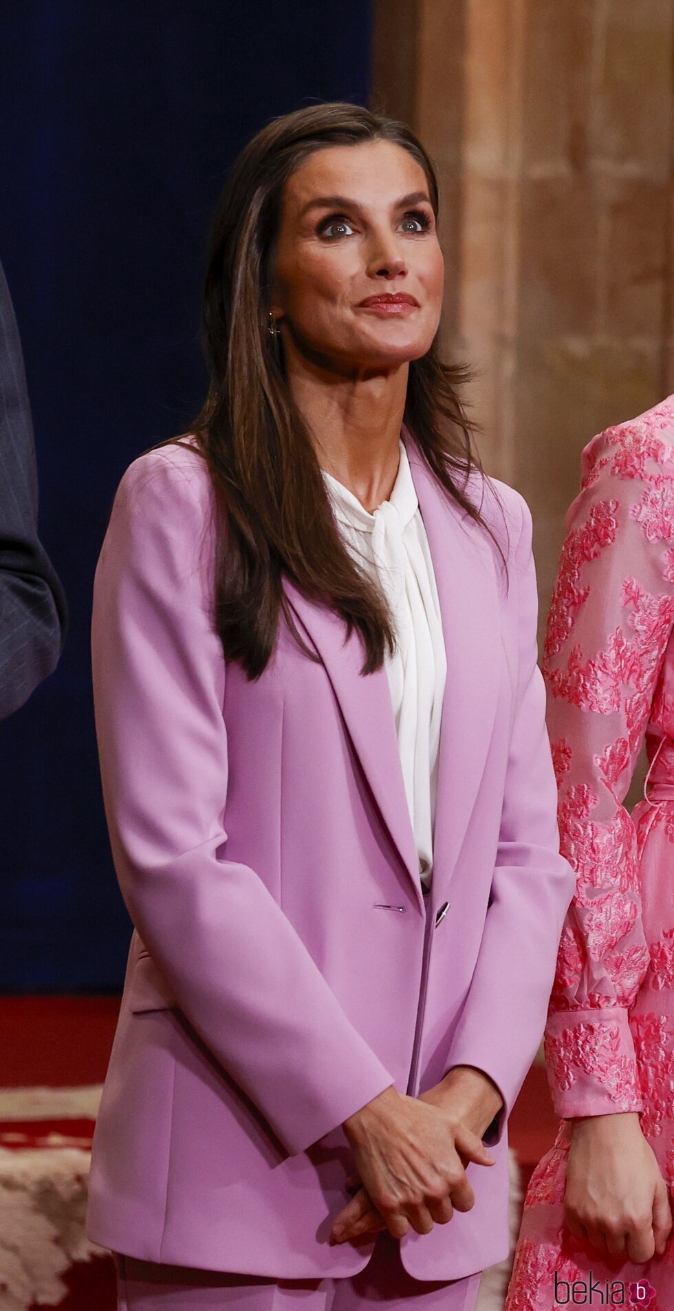 La Reina Letizia en la audiencia previa a los Premios Princesa de Asturias 2023