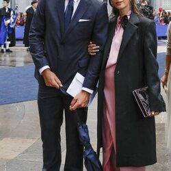 Feliciano López y Sandra Gago en los Premios Princesa de Asturias 2023