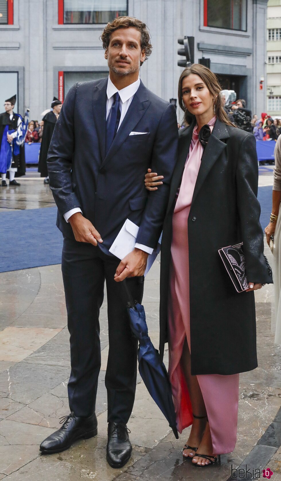 Feliciano López y Sandra Gago en los Premios Princesa de Asturias 2023