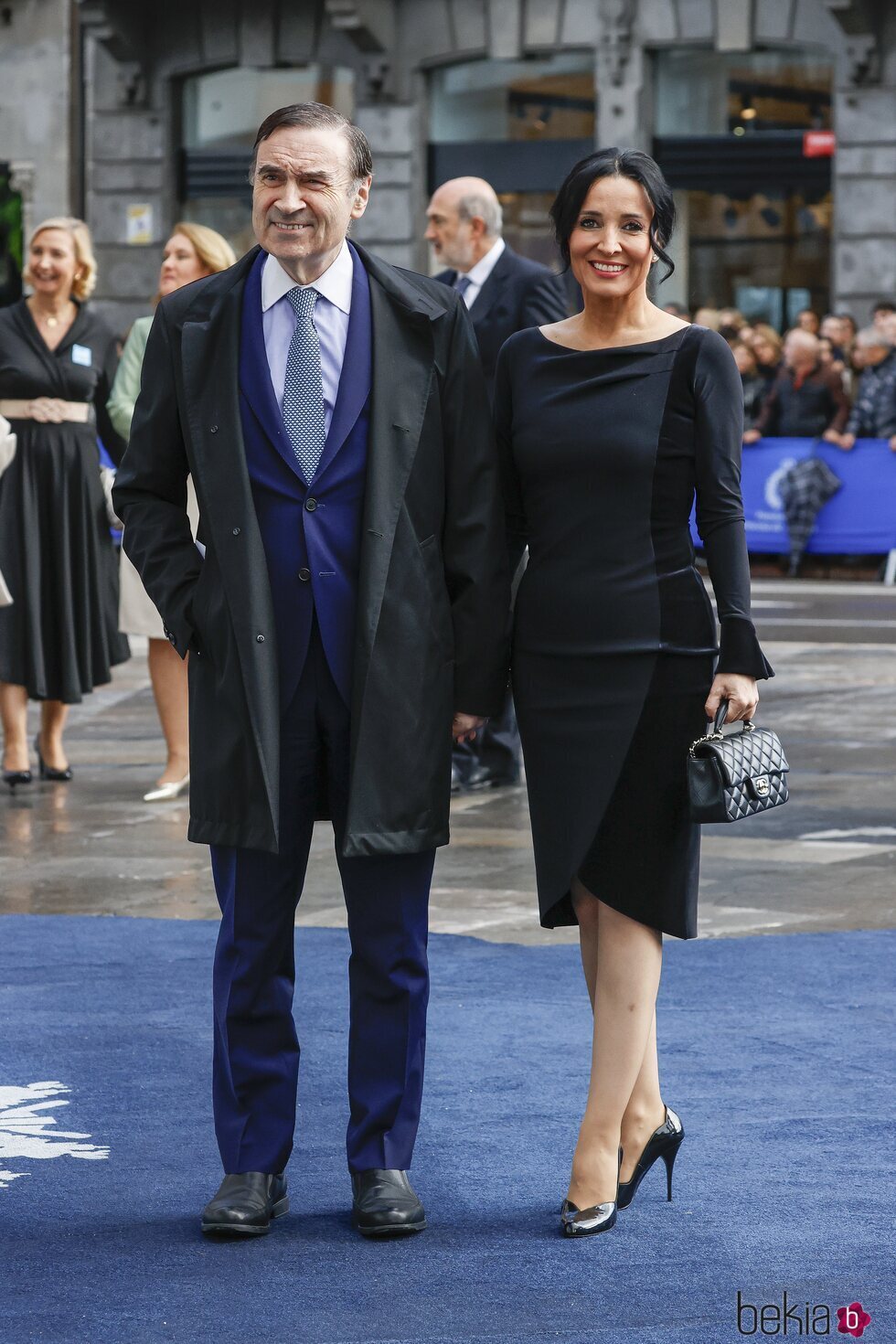 Pedro J. Ramírez y Cruz Sánchez de Lara en los Premios Princesa de Asturias 2023