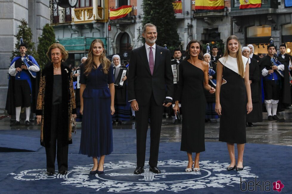 La Familia Real en los Premios Princesa de Asturias 2023