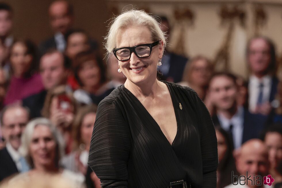 Meryl Streep en la gala de los Premios Princesa de Asturias 2023