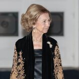 La Reina Sofía a la salida de los Premios Princesa de Asturias 2023