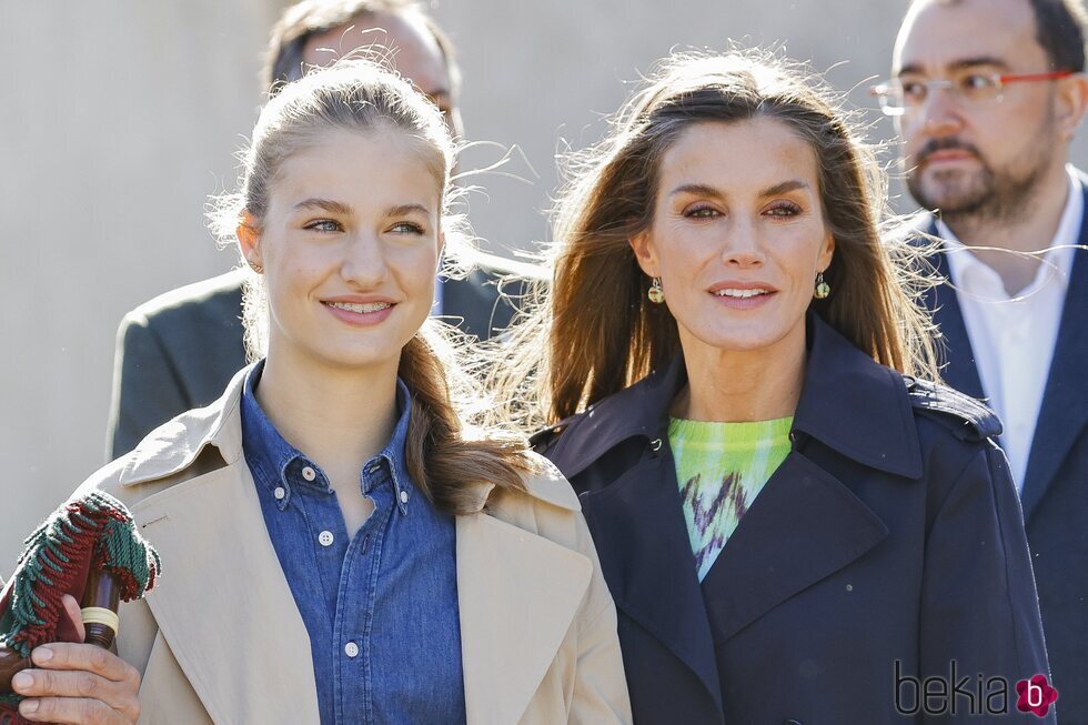 La Princesa Leonor y la Reina Letizia en Arroes, Pueblo Ejemplar 2023